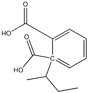 Phthalic acid hydrogen 1-sec-butyl ester Structure