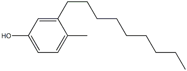 4-Methyl-3-nonylphenol Structure