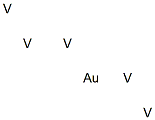 Pentavanadium gold 구조식 이미지