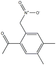 4',5'-Dimethyl-2'-(nitromethyl)acetophenone Structure