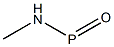 N-Methylaminophosphine oxide Structure