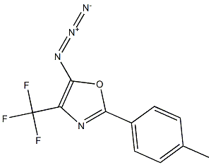 4-(Trifluoromethyl)-2-(4-methylphenyl)-5-azidooxazole Structure