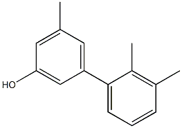 3-Methyl-5-(2,3-dimethylphenyl)phenol 구조식 이미지