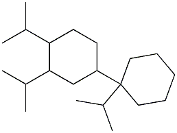 1',3,4-Triisopropyl-1,1'-bicyclohexane Structure