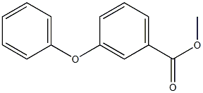 3-Phenoxybenzoic acid methyl ester 구조식 이미지