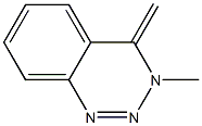 3-Methyl-4-methylene-3,4-dihydro-1,2,3-benzotriazine Structure