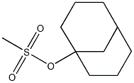 1-(Methanesulfonyloxy)bicyclo[3.3.1]nonane 구조식 이미지