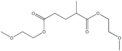 2-Methylglutaric acid bis(2-methoxyethyl) ester Structure