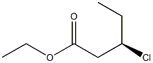 [R,(-)]-3-Chlorovaleric acid ethyl ester Structure