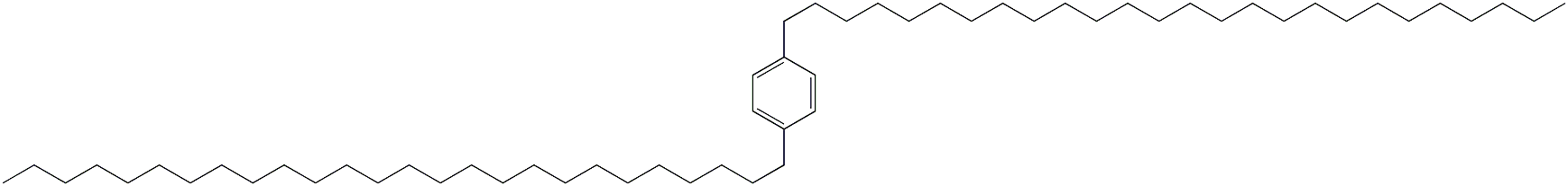 1,4-Dihexacosylbenzene 구조식 이미지