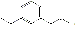 m-Cumenylmethyl hydroperoxide 구조식 이미지