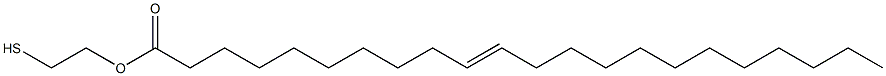 10-Docosenoic acid 2-mercaptoethyl ester Structure