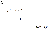 Calcium copper germanium oxide 구조식 이미지