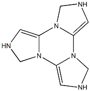 1,2,5,6,9,10-Hexahydrotriimidazo[1,5-a:1',5'-c:1'',5''-e][1,3,5]triazine Structure