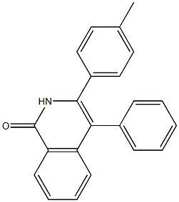 3-(4-Methylphenyl)-4-phenyl-1(2H)-isoquinolinone Structure