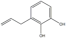 3-(2-Propenyl)-1,2-benzenediol Structure