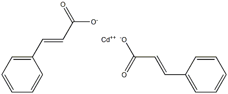 Dicinnamic acid cadmium salt Structure