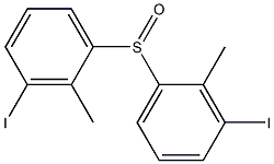 Methyl[3-iodophenyl] sulfoxide Structure