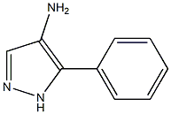 4-Amino-5-phenyl-1H-pyrazole 구조식 이미지