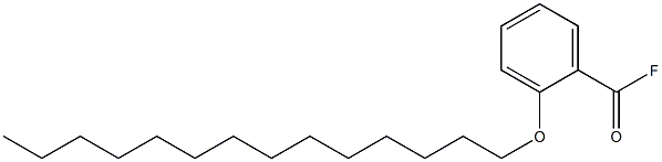 2-(Tetradecyloxy)benzoyl fluoride 구조식 이미지