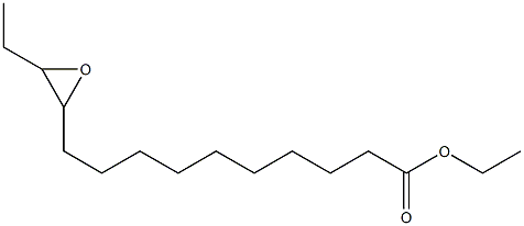 11,12-Epoxymyristic acid ethyl ester 구조식 이미지