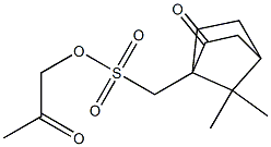 (7,7-Dimethyl-2-oxobicyclo[2.2.1]heptan-1-yl)methanesulfonic acid 2-oxopropyl ester Structure