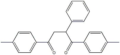 1,4-Bis(4-methylphenyl)-2-phenyl-1,4-butanedione Structure