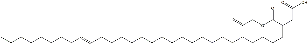 3-(20-Nonacosenyl)succinic acid 1-hydrogen 4-allyl ester Structure