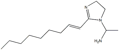 1-(1-Aminoethyl)-2-(1-nonenyl)-2-imidazoline 구조식 이미지