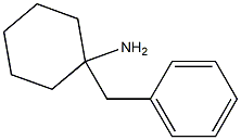 1-Benzylcyclohexylamine 구조식 이미지