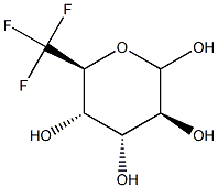 6,6,6-Trifluoro-6-deoxy-D-altropyranose Structure