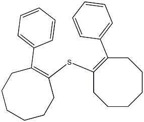 Phenyl(1-cyclooctenyl) sulfide Structure