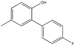 4-Methyl-2-(4-fluorophenyl)phenol Structure