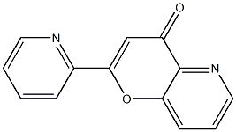 4-Oxo-2-(2-pyridyl)-4H-pyrano[3,2-b]pyridine 구조식 이미지