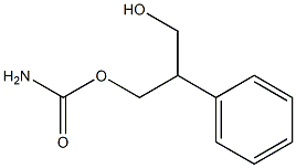 2-Phenyl-1,3-propanediol 1-carbamate 구조식 이미지