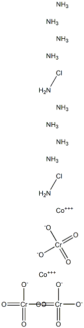 Chloropentamminecobalt(III) chromate Structure