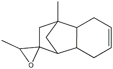 3,4,4a,5,8,8a-Hexahydro-3',4-dimethylspiro[1,4-methanonaphthalene-2(1H),2'-oxirane] 구조식 이미지