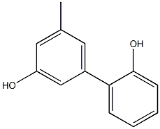 5-Methyl-1,1'-biphenyl-2',3-diol Structure