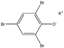 Potassium 2,4,6-tribromophenolate Structure