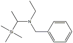 N-Ethyl-N-(1-trimethylsilylethyl)benzylamine 구조식 이미지