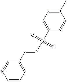 N-[(3-Pyridinyl)methylene]-p-toluenesulfonamide Structure