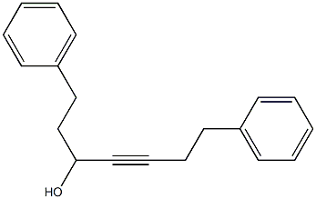 1-(2-Phenylethyl)-5-phenyl-2-pentyn-1-ol 구조식 이미지