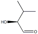 [S,(-)]-2-Hydroxy-3-methylbutyraldehyde 구조식 이미지