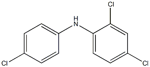 N-(4-Chlorophenyl)-2,4-dichloroaniline 구조식 이미지