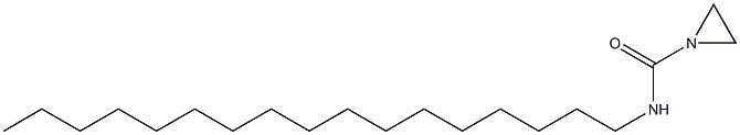 1-(Heptadecylcarbamoyl)aziridine Structure