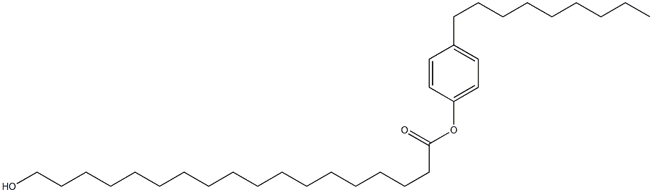 18-Hydroxystearic acid 4-nonylphenyl ester Structure