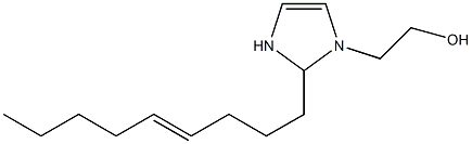 2-(4-Nonenyl)-4-imidazoline-1-ethanol 구조식 이미지