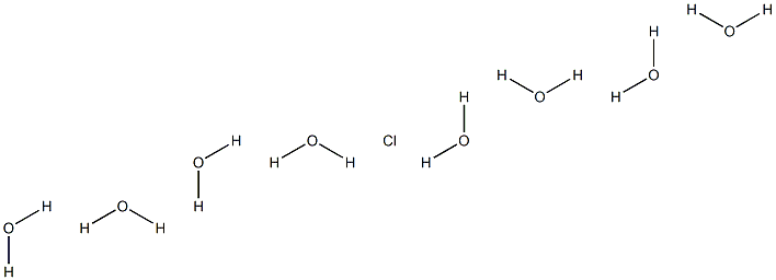 Chlorine octahydrate 구조식 이미지