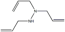 1,1,2-Triallylhydrazine Structure
