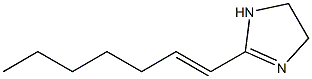 2-(1-Heptenyl)-1-imidazoline Structure